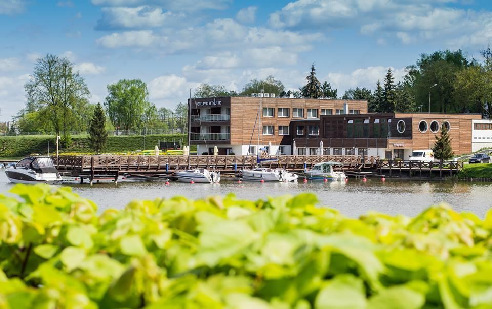 Hotel Port 110 Iława Kültér fotó